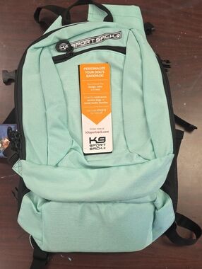 K9 Sport Sack Dog Backpack Carrier - Mint Width11", Length 17"